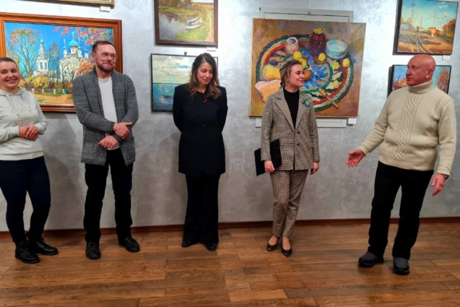 В ЦДК «Звезда» открылась выставка художника Владимира Пугачева