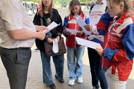 Представители Администрации Домодедово и волонтёры провели проверку автобусов