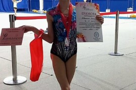 Золотую и две серебряные медали привезли ивантеевские гимнастки с турнира в Люберцах