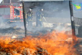 Количество пожаров в городском округе Луховицы снизилось на треть
