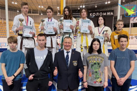 Луховичане стали медалистами на чемпионате по киокусинкай