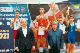 Луховичанин Дмитрий Алтунин завоевал золото на соревнованиях по греко-римской борьбе в Люберцах