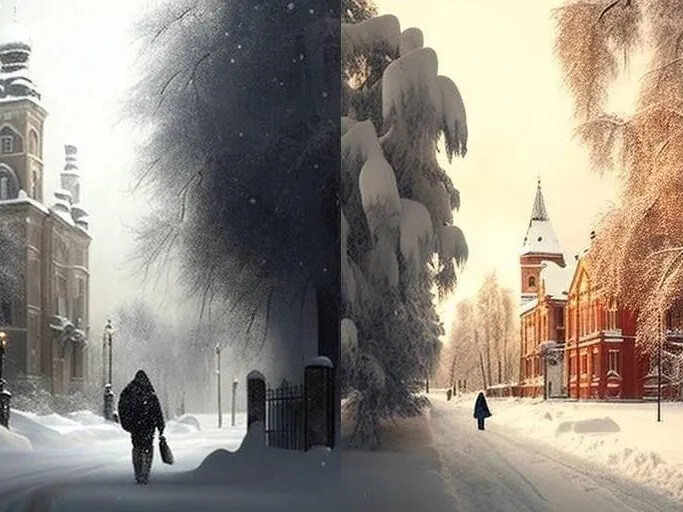 Нейросеть показала, как видит прогулку по зимнему Ногинску