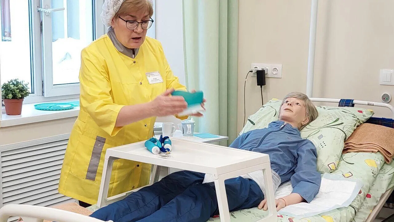 В Ногинске открыли симмуляционный класс для обучения уходу за тяжелобольными