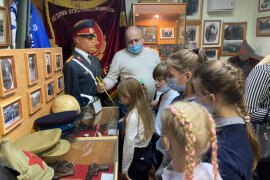 В День сотрудника органов внутренних дел школьников пригласили в Музей истории милиции Павловского Посада