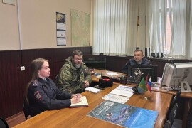Полицейские Павловского Посада встретились с представителями казачьей народной дружины