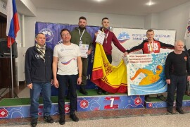 Моржи из Павловского Посада приняли участие во Всероссийских соревнованиях по зимнему плаванию