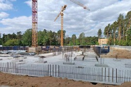 Строители приступили к устройству фундамента новой школы в Раменском