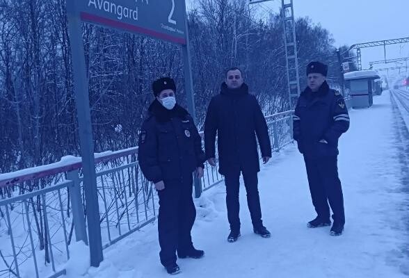 На ж/д станции Серпухова провели рейд по выявлению нарушителей
