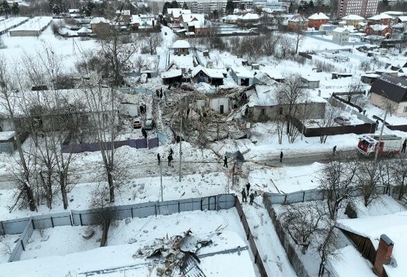 В Серпухове в результате хлопка газо-воздушной смеси частично разрушены два дома