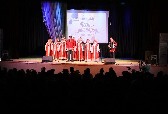 В Серпухове состоялся фестиваль "Песня - душа народа!"