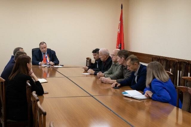 Глава Серпухова с руководителями ветеранских военных организаций обсудил вопросы мобилизационной подготовки