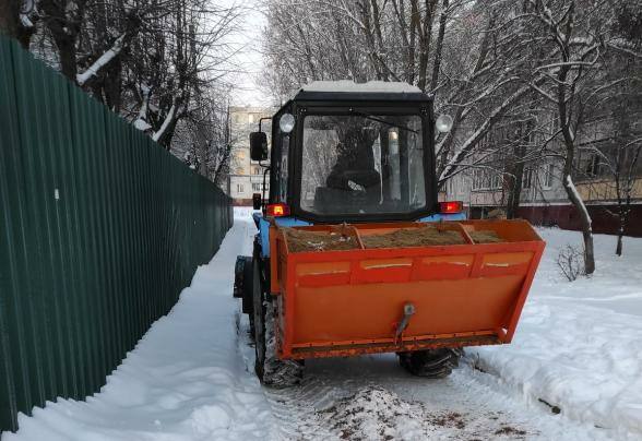Коммунальные службы продолжают усиленную работу на благо городского округа Серпухов. 
