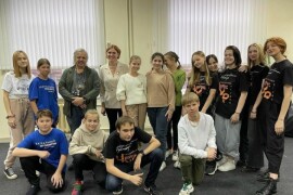 Артисты студии Серпухова посетили мастер-класс настоящих актеров