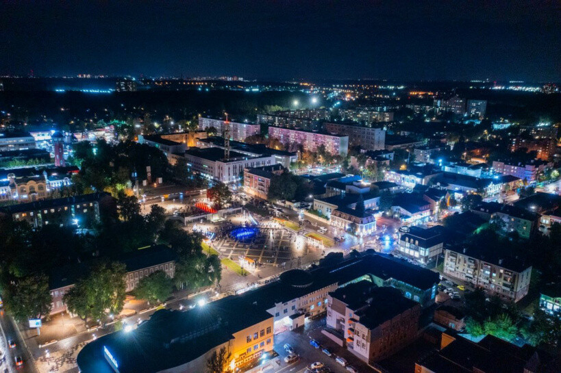 В городском округе Серпухов реализуется проект «Светлый город»
