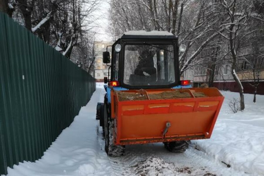 Коммунальные службы продолжают усиленную работу на благо городского округа Серпухов.