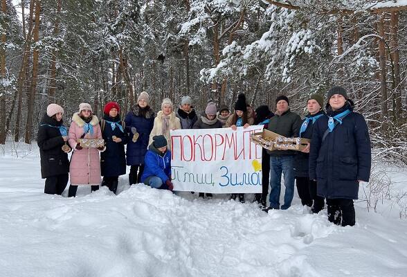 Серпухов присоединился к акции «Покорми птиц зимой»