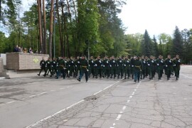 Глава Серпухова поприветствовал ветеранов ракетных войск и парадный расчет, который завтра пройдёт маршем по Красной площади