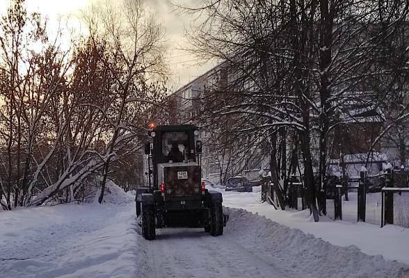 Уборка снега – основная задача коммунальных служб г.о. Серпухов