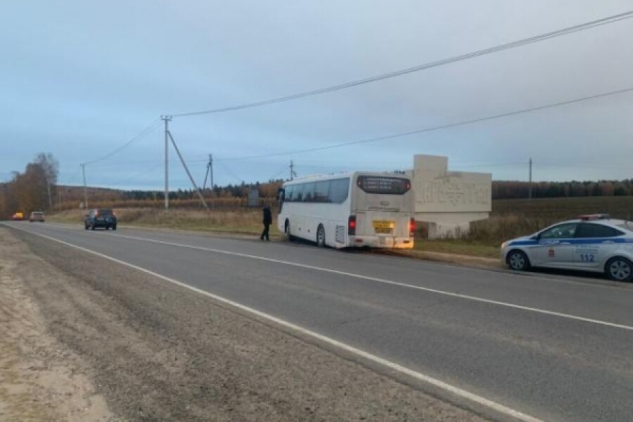 Свидетелей наезда автобуса на пешехода в Пущино просят объявиться!
