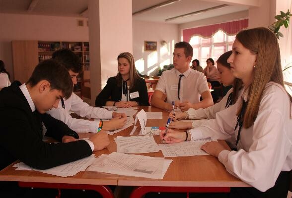 В одной из школ Серпухова проходят уроки предпринимательства