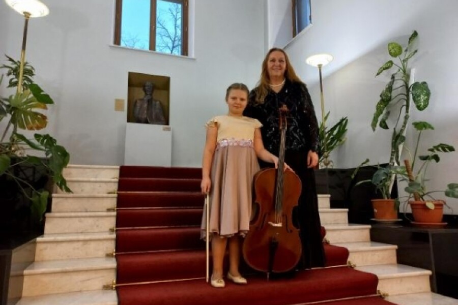 Серпуховская виолончелистка выступила на крупнейшем Московском фестивале
