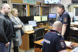 Члены общественного совета при УМВД России «Серпуховское» посетили отдел полиции «Пущинский»