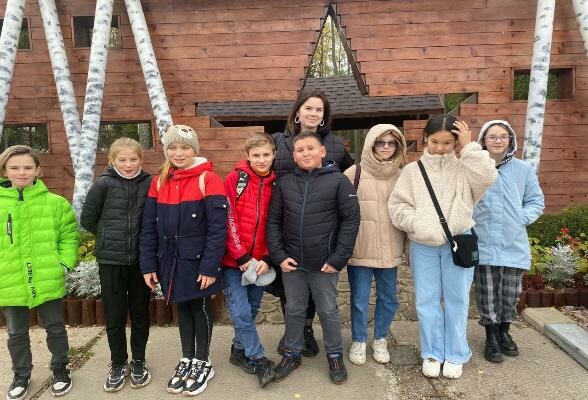 Школьники из Серпухова посетили парк «Патриот»