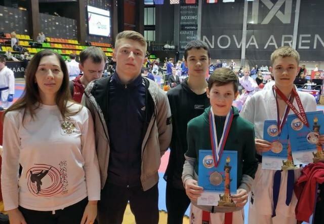 Серпуховичи стали призерами Всероссийских соревнований по каратэ