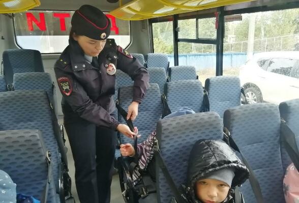 Акция «Школьный автобус» прошла для учащихся Данковской школы г. о. Серпухов.