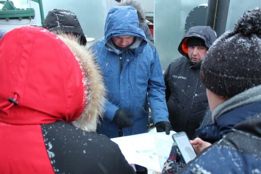 Заместитель министра жилищно-коммунального хозяйства Московской области проверил работу всех систем на ТКО «Лесная»