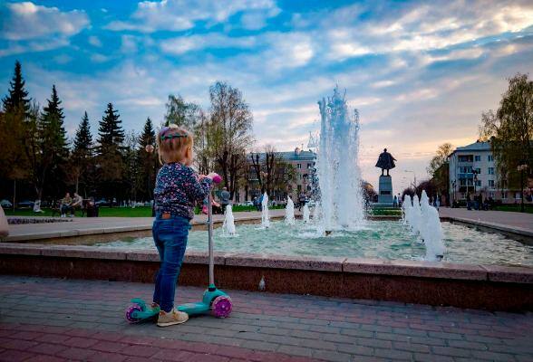 В Серпухове завершается сезон работы фонтанов