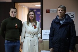 Очередная крупная партия гуманитарной помощи для бойцов СВО доставлена в Общественную приёмную Серпуховского местного отделения «Единой России»