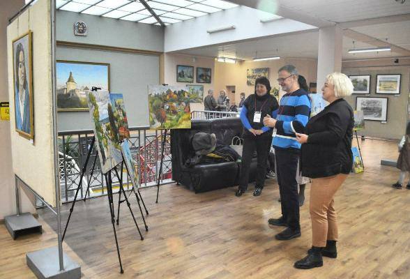 В Музейно-выставочном центре Серпухова подвели итоги пленэра