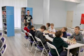 В Ступино прошел детский турнир по быстрым шахматам «Спасибо деду за Победу».&nbsp;