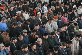 Более восьми тысяч химчан приняли участие в праздничной молитве в честь Ураза-байрам