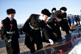 В Дмитрове официальная делегация Республики Крым почтила память воинов, павших в годы ВОВ