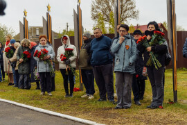 В д. Давыдово открыли Аллею Памяти в честь героев-земляков, погибших на СВО